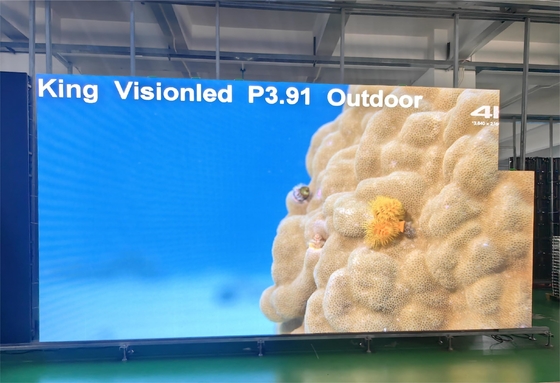 Do painel capacitivo exterior interno video da tela do diodo emissor de luz P3.91 da parede do rei Vision DIODO EMISSOR DE LUZ fundo de fase alugado dos eventos