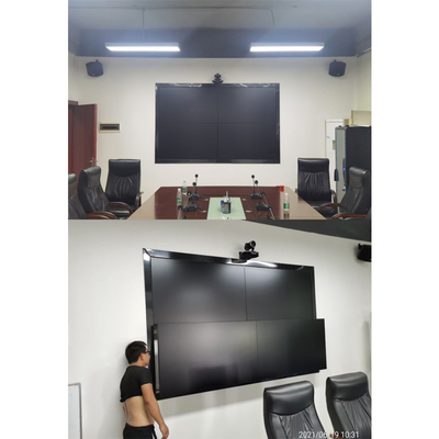 Da substituição video interna da parede do diodo emissor de luz 4K de Shenzhen P1.86 exposição de emenda do efeito de tela do LCD