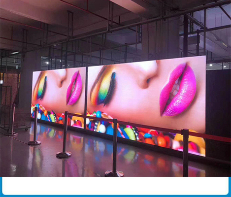 O dado moldou a parede video alugado completa exterior de alumínio do diodo emissor de luz da cor P2.9 P3.9 de tela de exposição do diodo emissor de luz